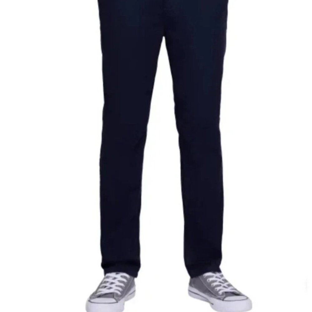 Gap Kids Youth Size XS 5/6 Inside Elastic w Button Navy Twill Pants NWT